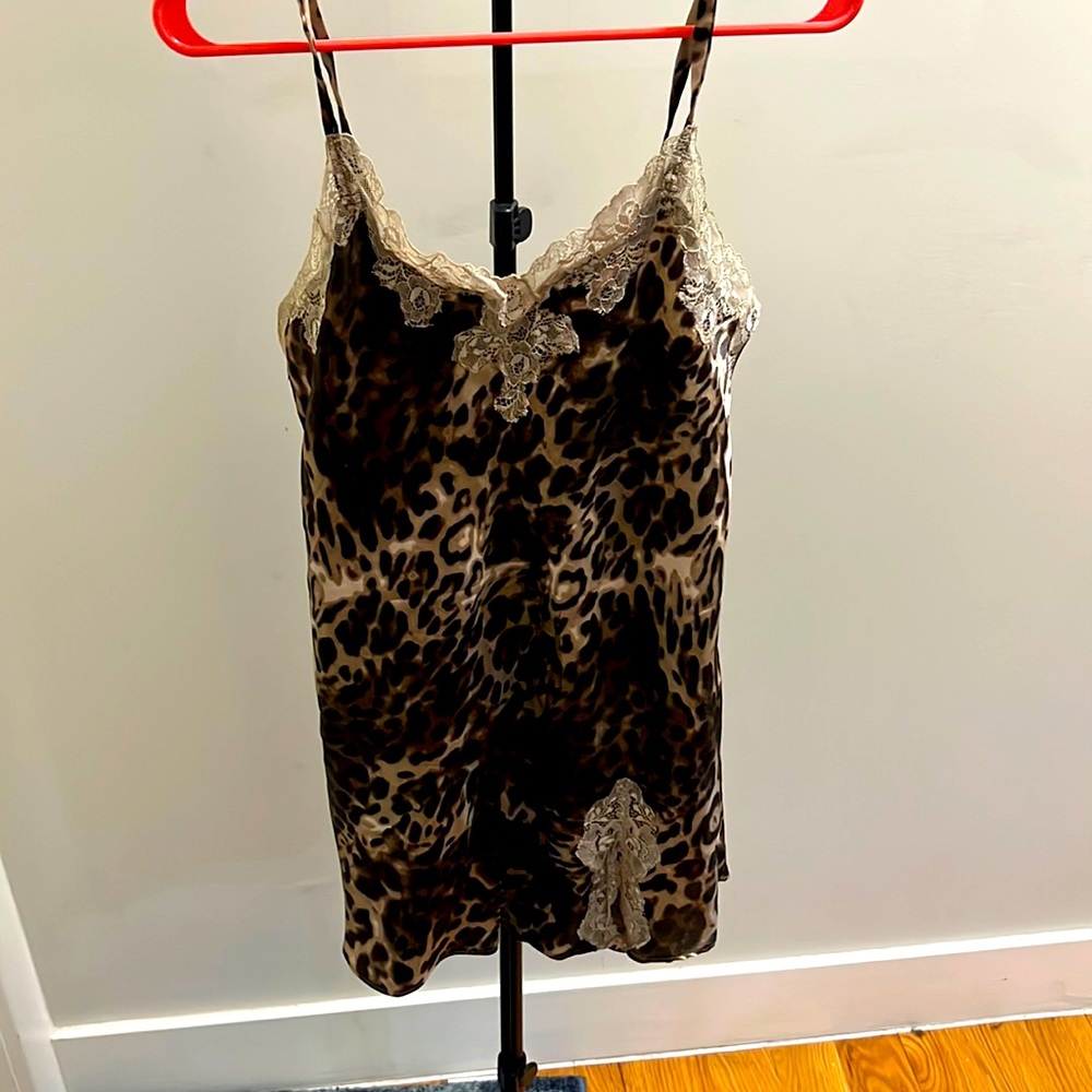 Animal Printed Slip Dress